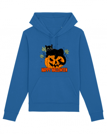 Happy Halloween Meow Royal Blue