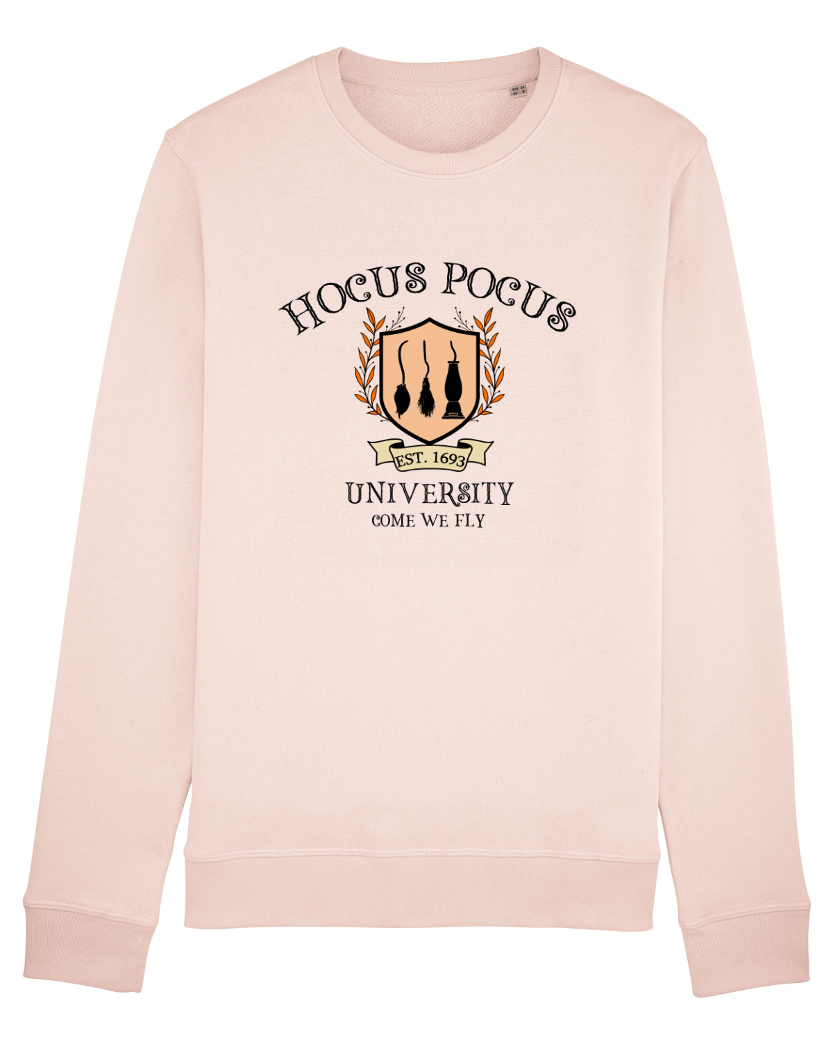 Bluză mânecă lungă Unisex Rise Candy Pink