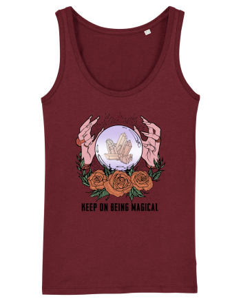 Keep On Being Magical Burgundy
