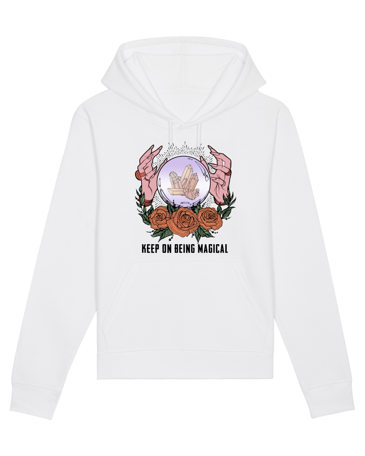 Hanorac Unisex Drummer White