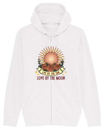 Live by the Sun love by the Moon White
