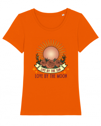 Live by the Sun love by the Moon Bright Orange