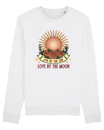 Live by the Sun love by the Moon White
