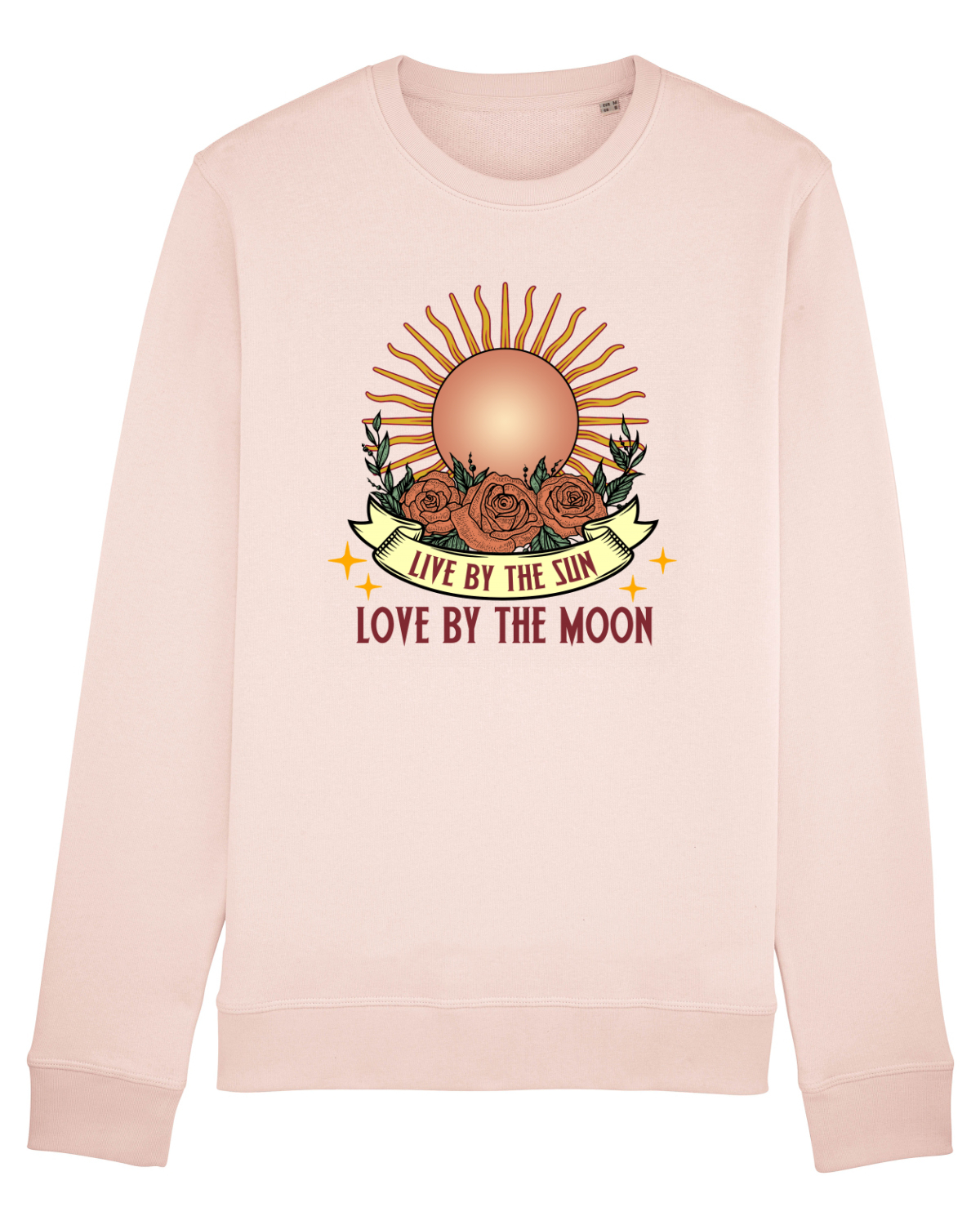 Bluză mânecă lungă Unisex Rise Candy Pink