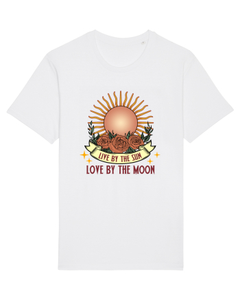 Live by the Sun love by the Moon White