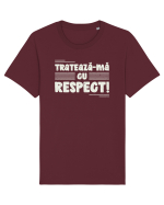 Tratează-mă cu respect! Tricou mânecă scurtă Unisex Rocker