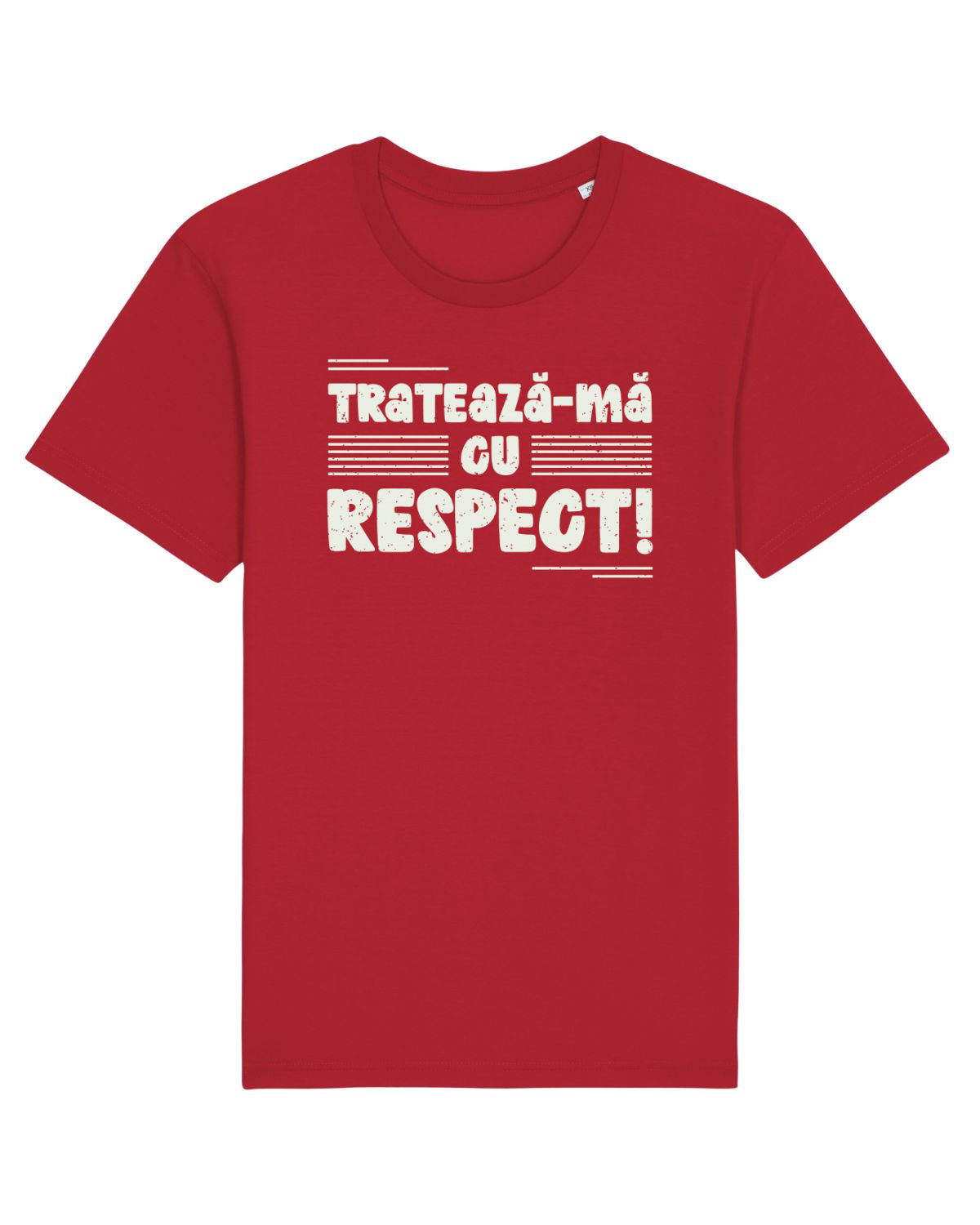 Tricou mânecă scurtă Unisex Rocker Red