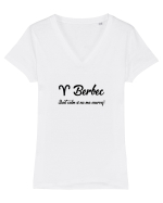 Berbec  Tricou mânecă scurtă guler V Damă Evoker