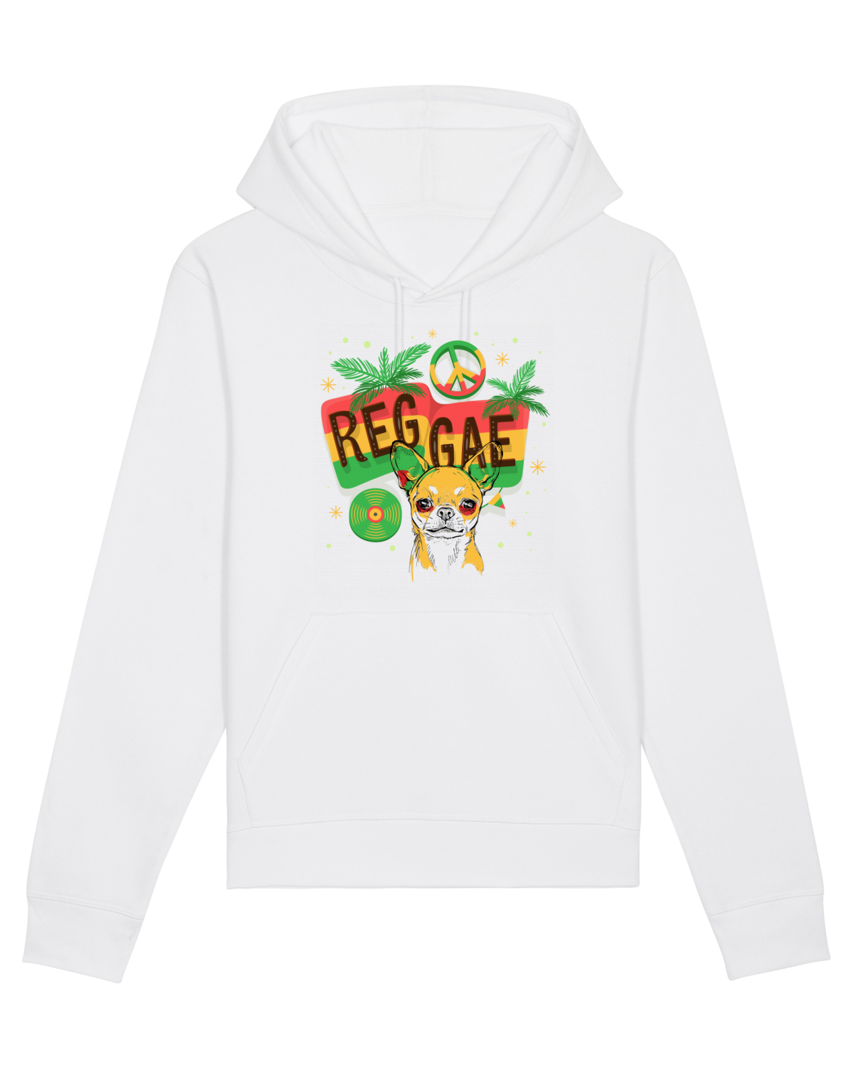 Hanorac Unisex Drummer White