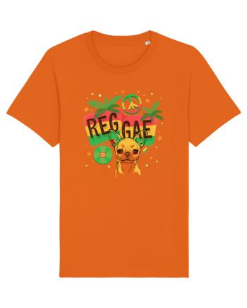 chillin chihuahua Bright Orange