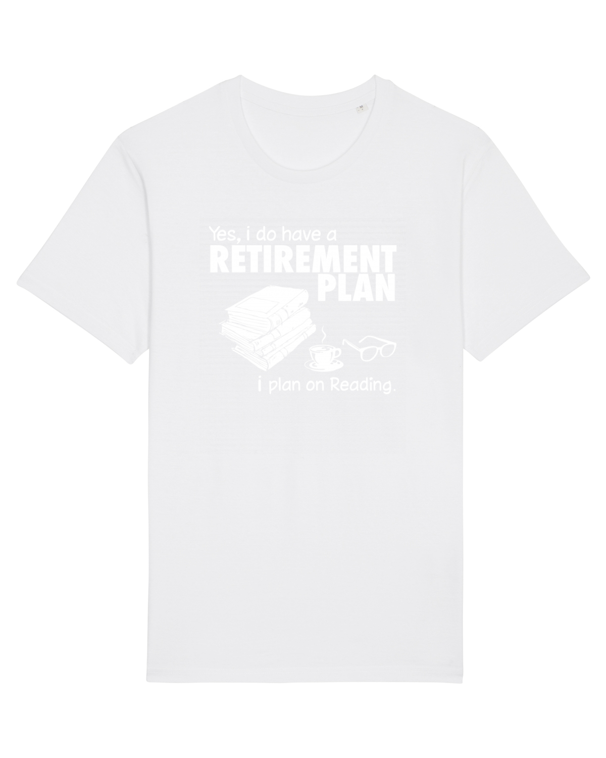 Tricou mânecă scurtă Unisex Rocker White