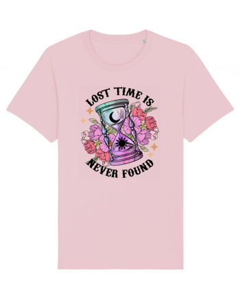 Lost Time Is Never Found Cotton Pink