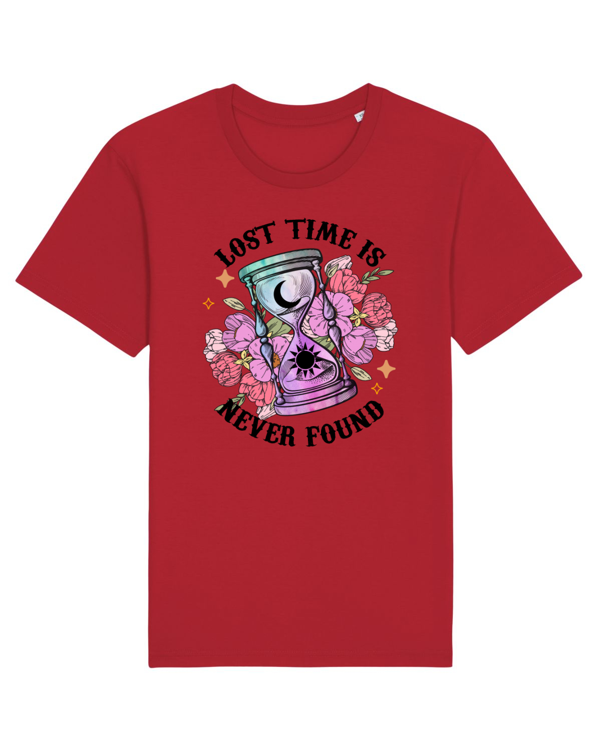 Tricou mânecă scurtă Unisex Rocker Red