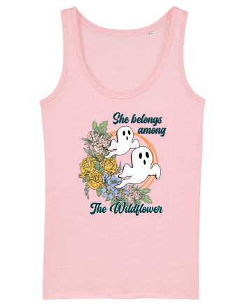 She Belongs Among The Wildflower Cotton Pink