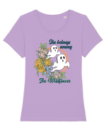 She Belongs Among The Wildflower Tricou mânecă scurtă guler larg fitted Damă Expresser