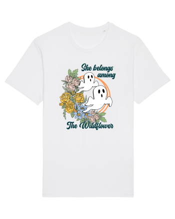 She Belongs Among The Wildflower White