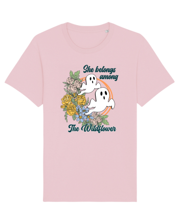 She Belongs Among The Wildflower Cotton Pink