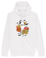 Spooky Fall Boo Hanorac cu fermoar Unisex Connector
