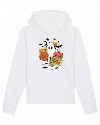 Spooky Fall Boo White