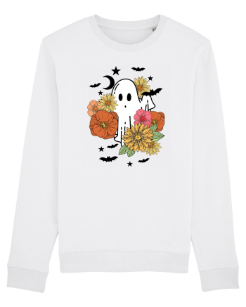 Spooky Fall Boo White