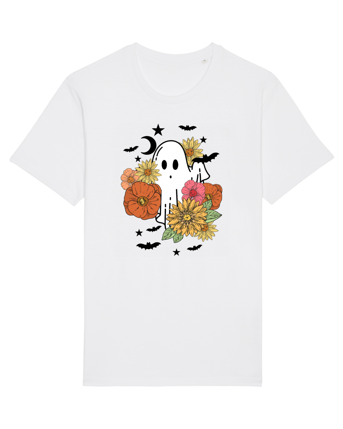 Tricou mânecă scurtă Unisex Rocker White