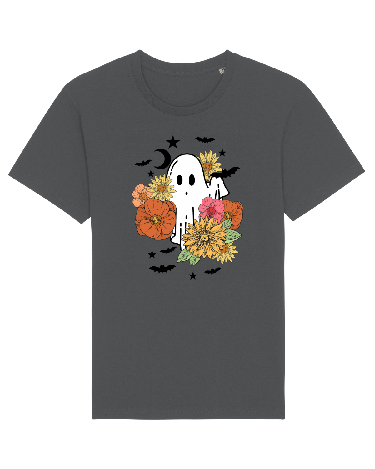 Tricou mânecă scurtă Unisex Rocker Anthracite