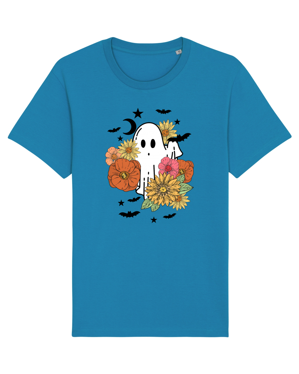 Tricou mânecă scurtă Unisex Rocker Azur