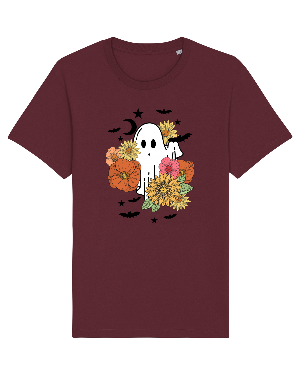 Tricou mânecă scurtă Unisex Rocker Burgundy