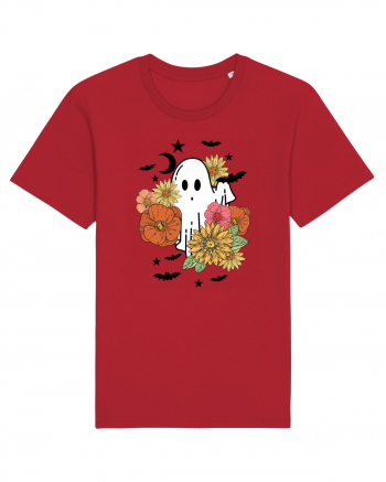 Spooky Fall Boo Red