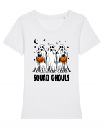 Squad Ghouls Tricou mânecă scurtă guler larg fitted Damă Expresser