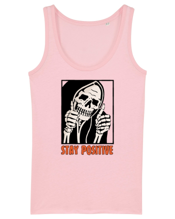 Stay Positive Cotton Pink