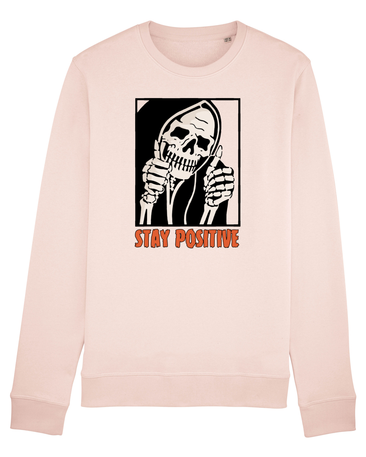 Bluză mânecă lungă Unisex Rise Candy Pink