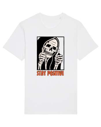 Stay Positive White