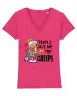 Trick or Taste Tricou mânecă scurtă guler V Damă Evoker