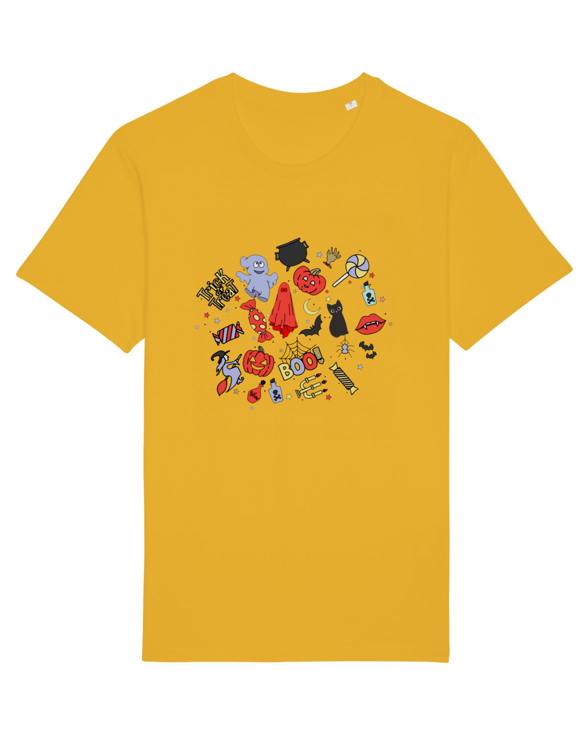 Tricou mânecă scurtă Unisex Rocker Spectra Yellow