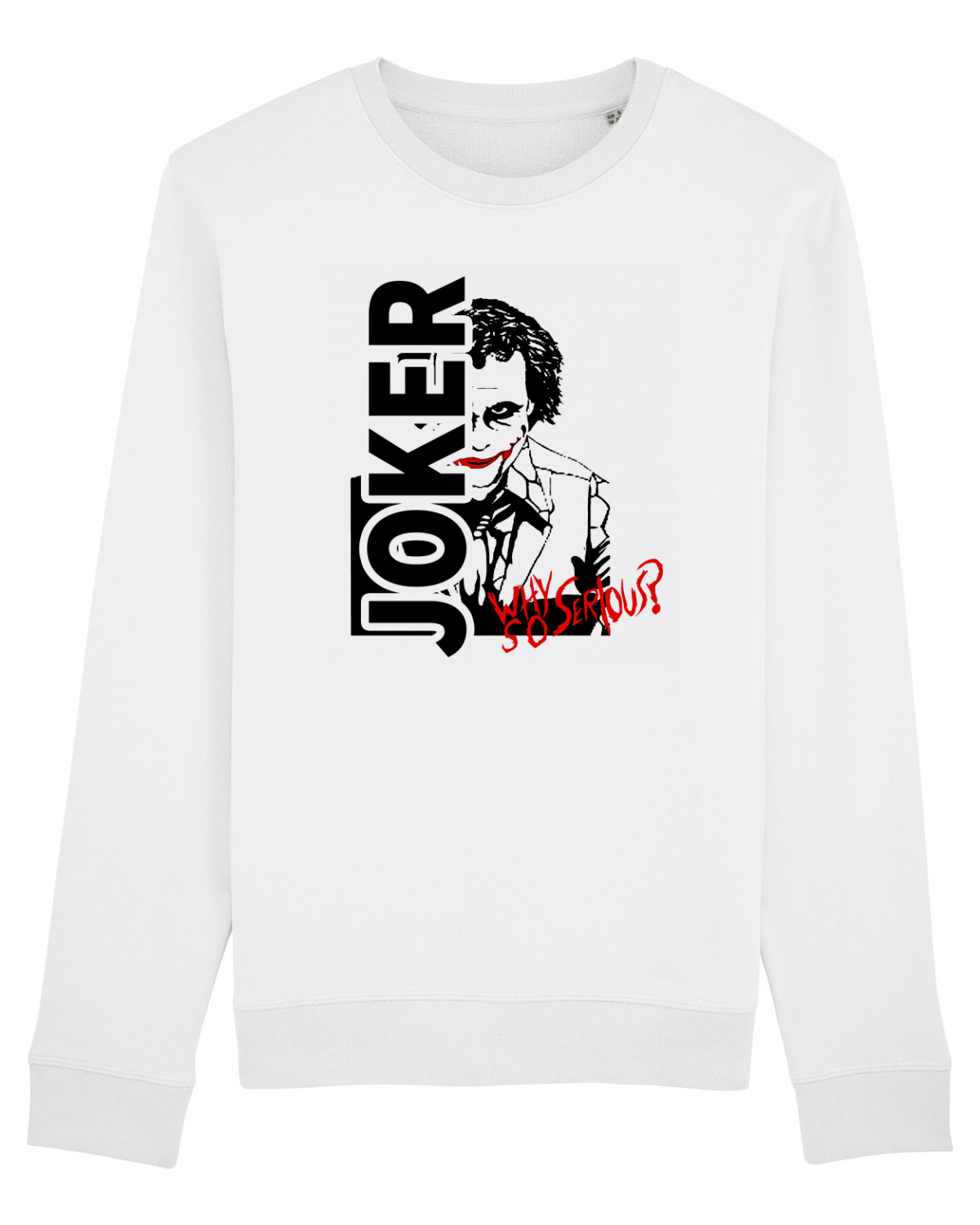 Bluză mânecă lungă Unisex Rise White