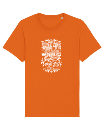POLITICAL SCIENCE Bright Orange