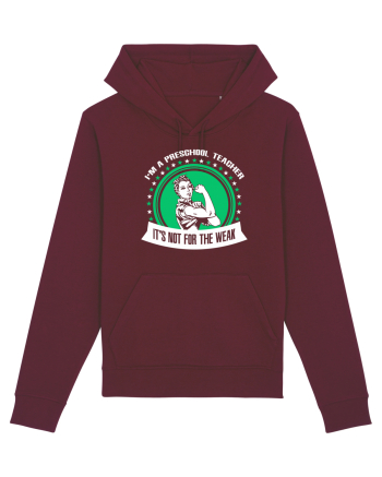PRESCHOOL TEACHER Burgundy