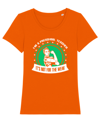 PRESCHOOL TEACHER Bright Orange
