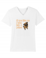 PUG Tricou mânecă scurtă guler V Bărbat Presenter