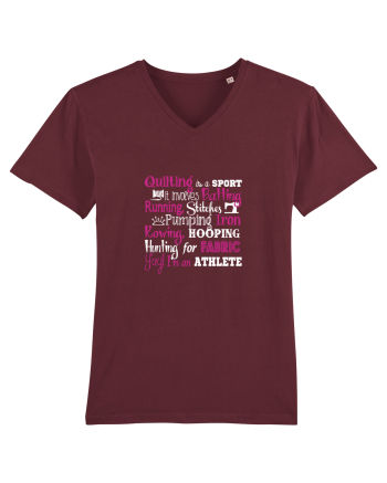 QUILTING Burgundy