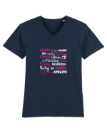 QUILTING Tricou mânecă scurtă guler V Bărbat Presenter