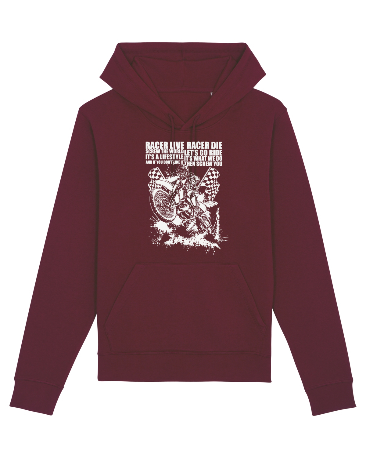 Hanorac Unisex Drummer Burgundy