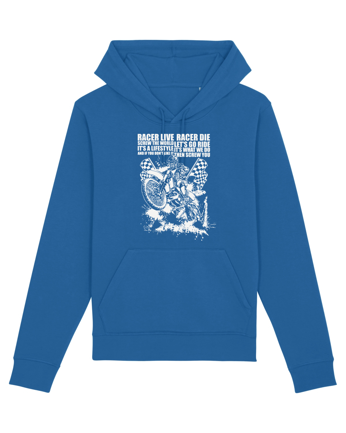 Hanorac Unisex Drummer Royal Blue