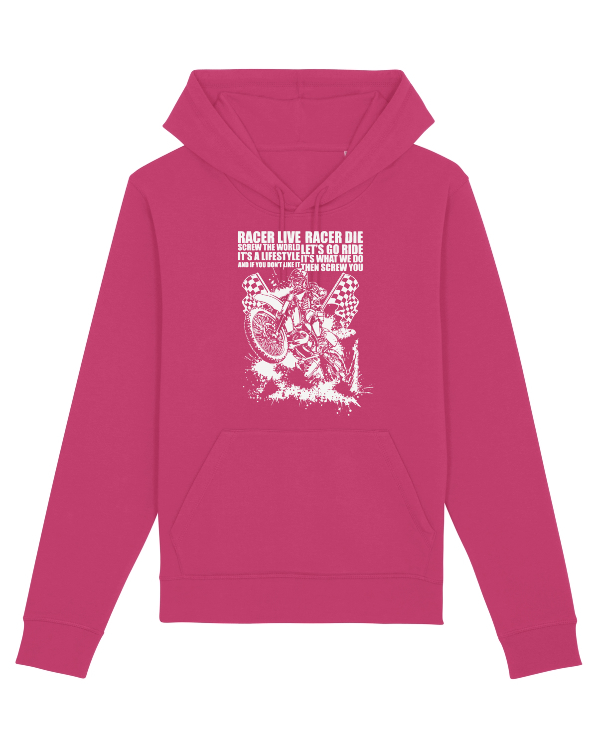 Hanorac Unisex Drummer Raspberry