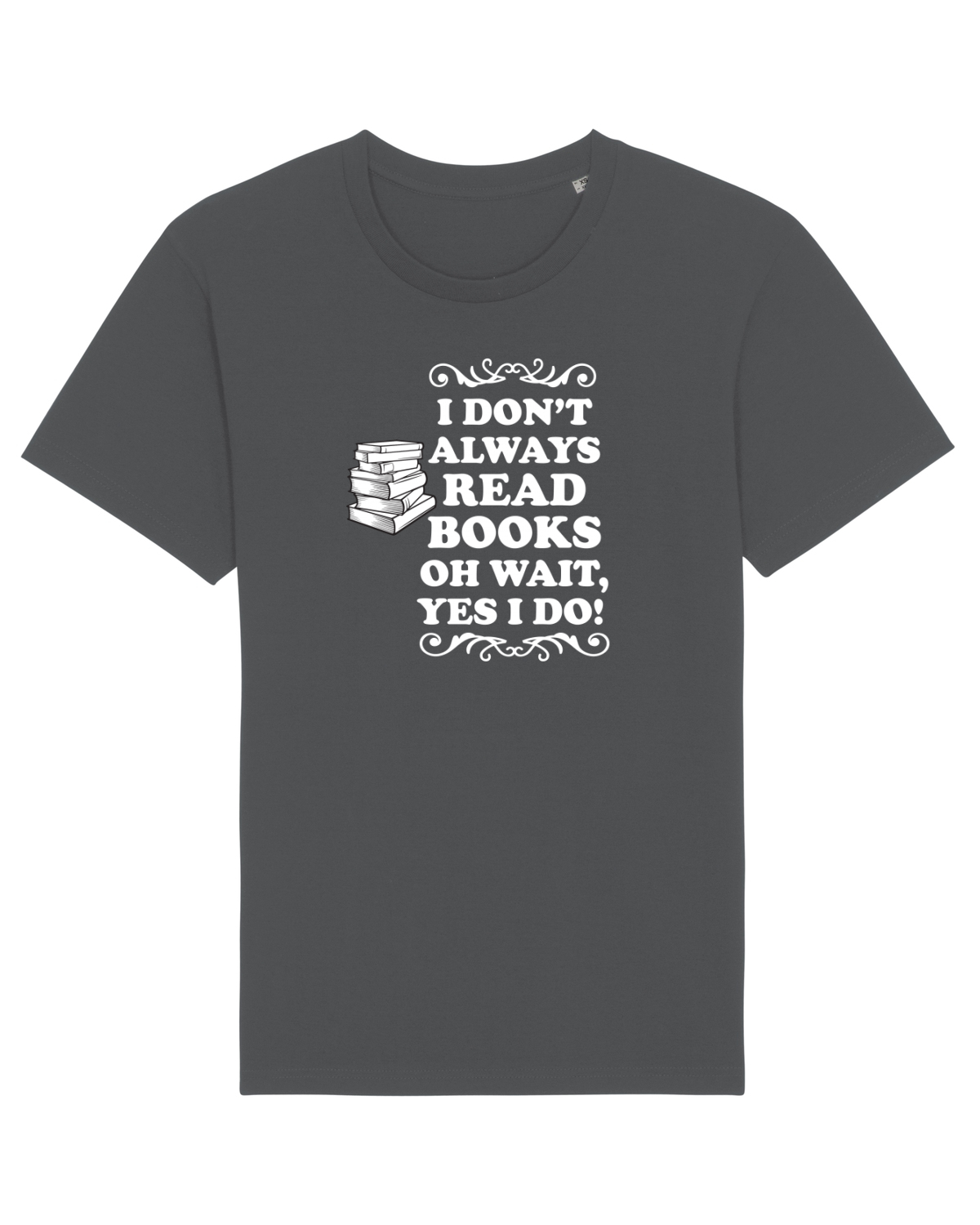 Tricou mânecă scurtă Unisex Rocker Anthracite