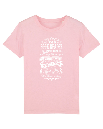 BOOK READER Cotton Pink