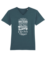 BOOK READER Tricou mânecă scurtă guler V Bărbat Presenter