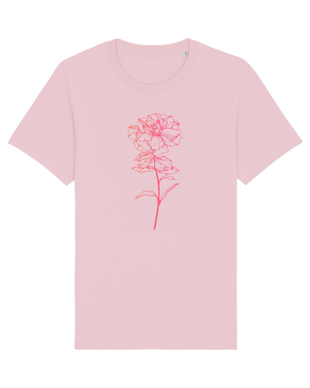 Pink Flower Cotton Pink