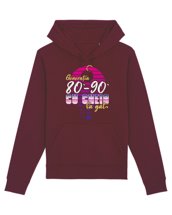 Generația 80 - 90 cu cheia la gât Burgundy